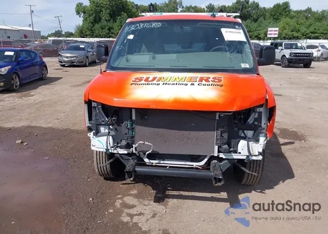 2024 Chevrolet Express Cargo Rwd 2500 Regular Wheelbase Wt from USA, damaged, VIN 1GCWGAF73R1194076